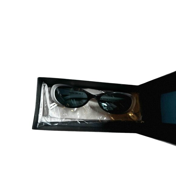 Jonathan Cate Womens Stardust Black & White Sunglasses With Case main image 9